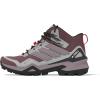 adidas Women’s Terrex Skychaser Gore-tex Mid Top Hiking Shoes Sneaker(Quiet Crimson/Preloved Fig/Grey)