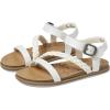 Blowfish Malibu Girl’s Mylo-T (Toddler/Little Kids) Flat Sandal(Pearl White)