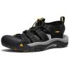 KEEN Men’s Newport H2 Closed Toe Water Sandal(Black/Black)
