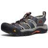KEEN Men’s Newport H2 Closed Toe Water Sandal(Magnet/Nasturtium)