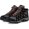 Merrell Accentor 3 Mid Sneakers for Men – Textile Lining – Round-Toe – Lace Closure – High-top Design(Black/Charcoal)