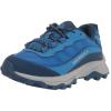 Merrell Unisex-Child Moab Speed Low WTRPF(Blue)