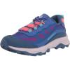 Merrell Unisex-Child Moab Speed Low WTRPF(Blue/Berry/Turq)