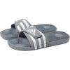 adidas Unisex Adult Adissage Slides Sandal(Grey/White/Grey)