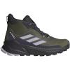 adidas Womens Terrex Trailmaker 2 Mid Gore-tex® Hiking Shoes(Olive Strata/Silver Dawn/Aurora Black)