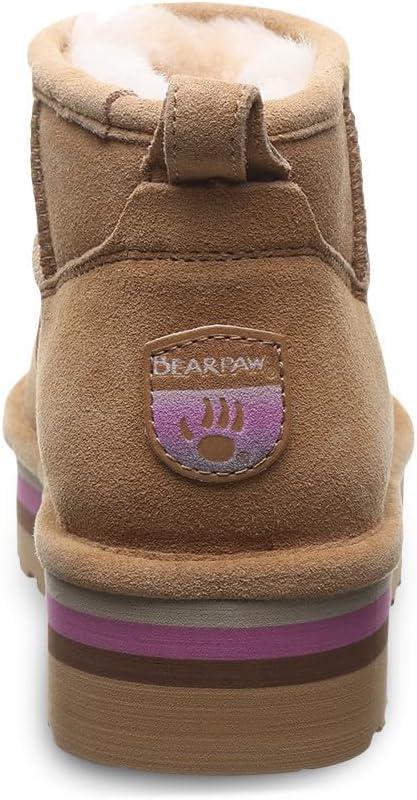 imageBEARPAW Womens Retro Shorty Morel BootIced Coffee