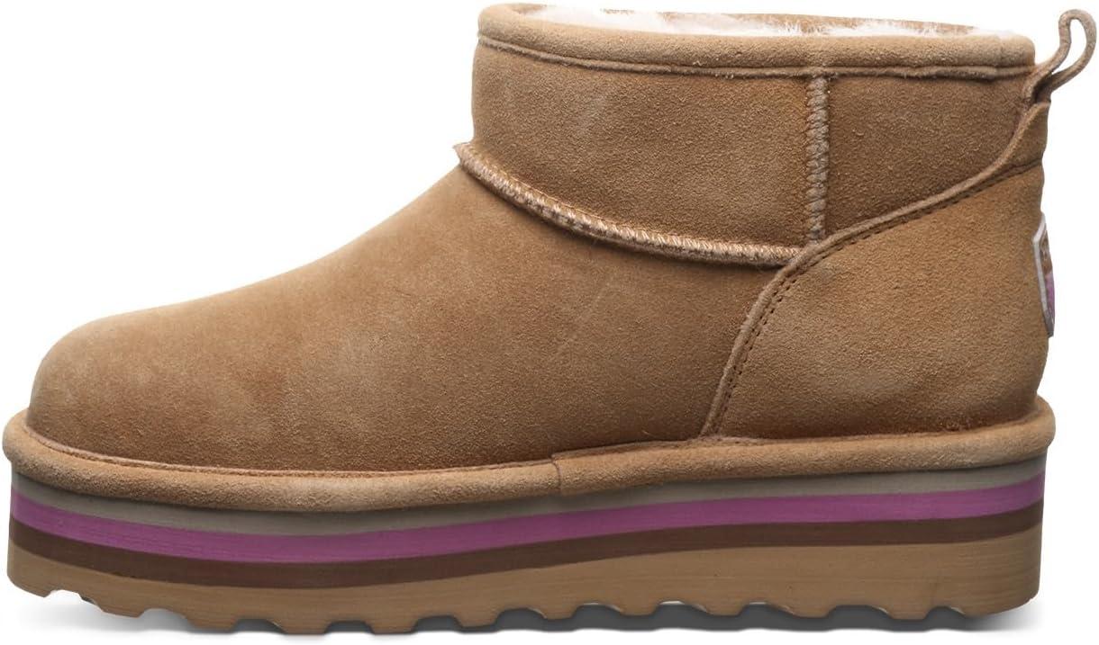 imageBEARPAW Womens Retro Shorty Morel BootIced Coffee