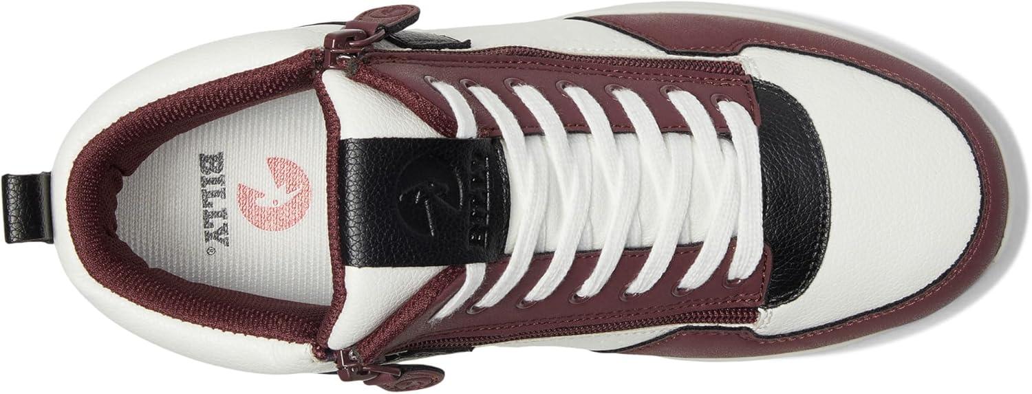 imageBILLY Footwear Womens Comfort Dz High SneakerWhiteWineBlack