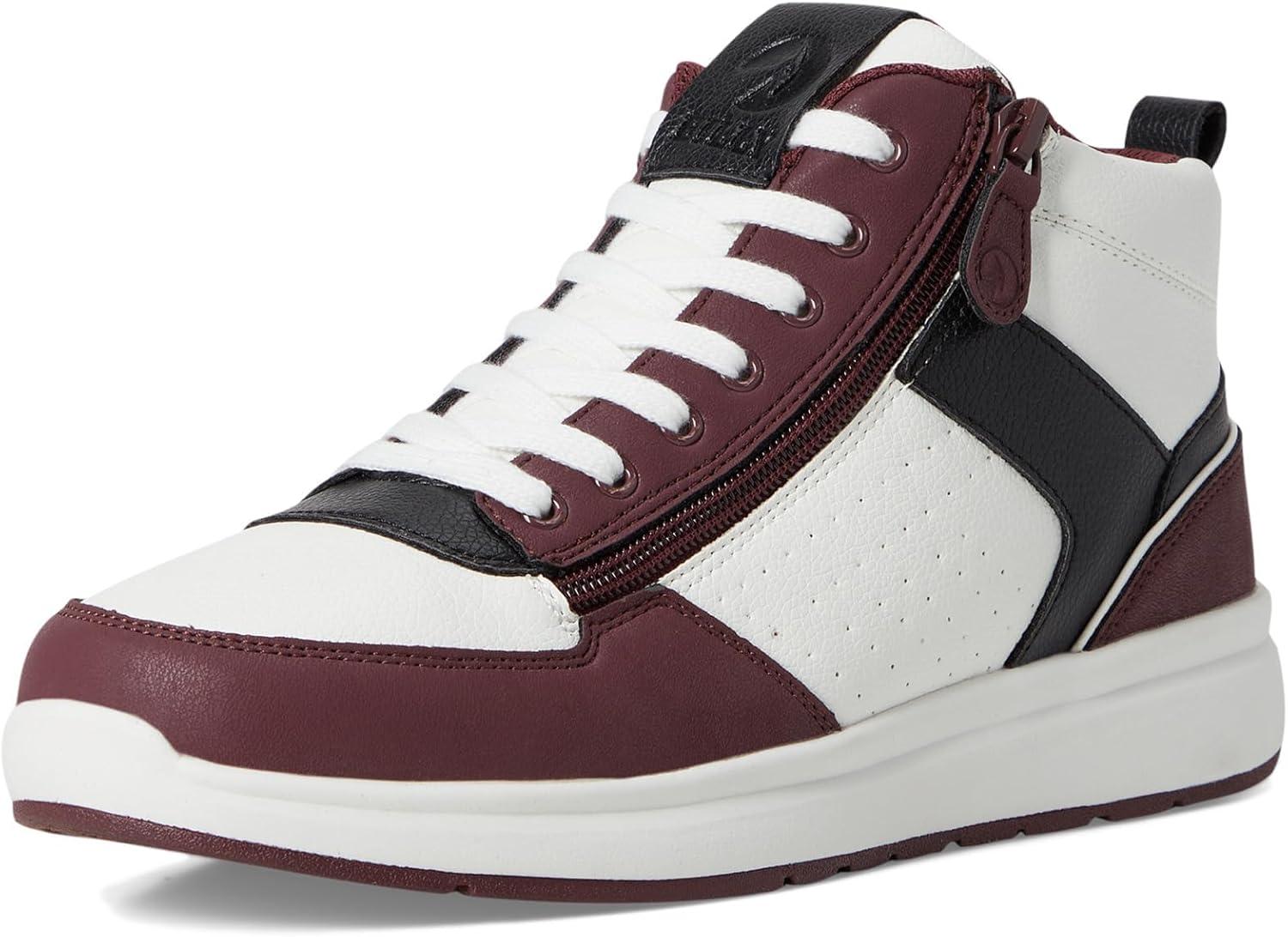 imageBILLY Footwear Womens Comfort Dz High SneakerWhiteWineBlack