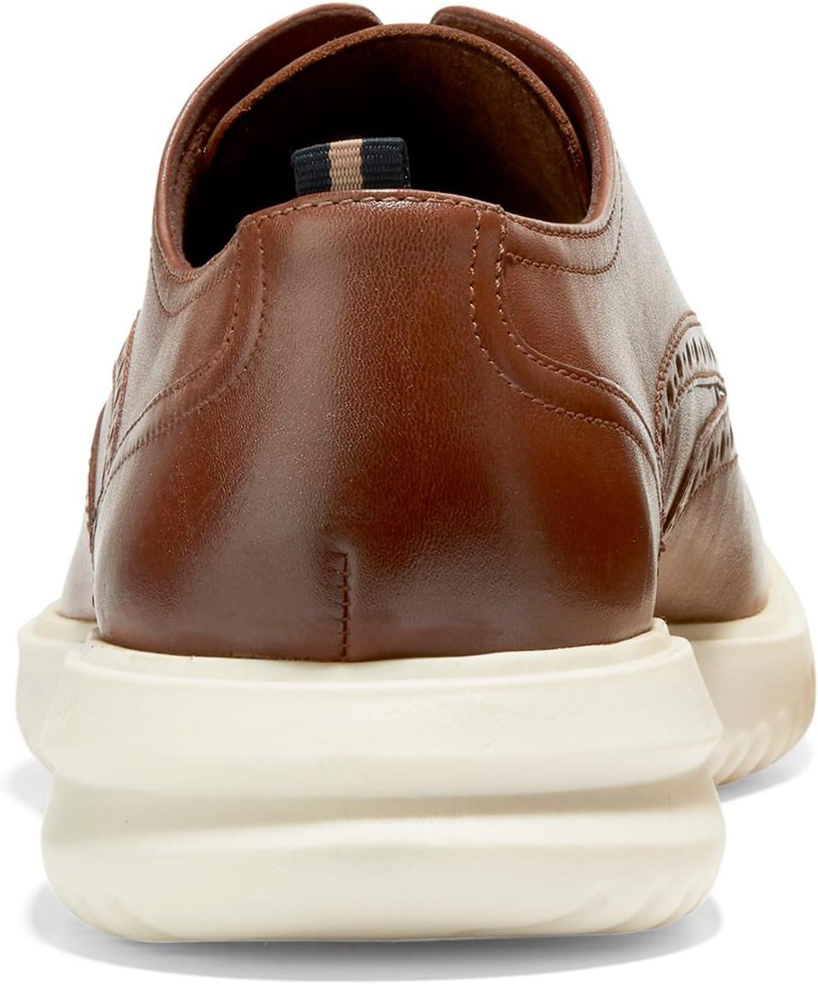 imageCole Haan Mens Great Jones Wingtip OxfordBritish TanIvory