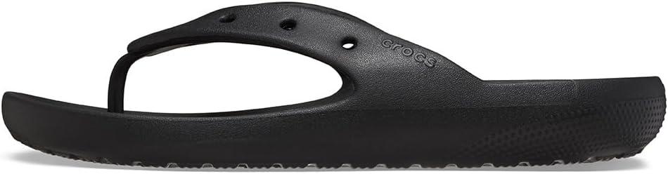 imageCrocs UnisexAdult Classic Flip V2 FlopBlack