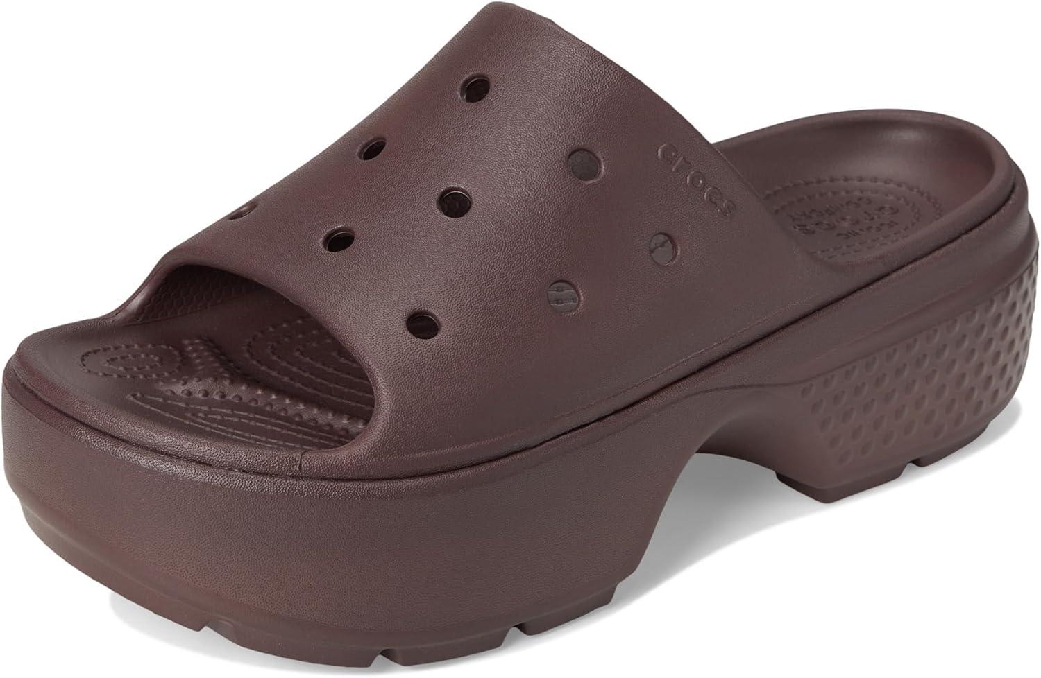 imageCrocs Womens Stomp SlidesMocha