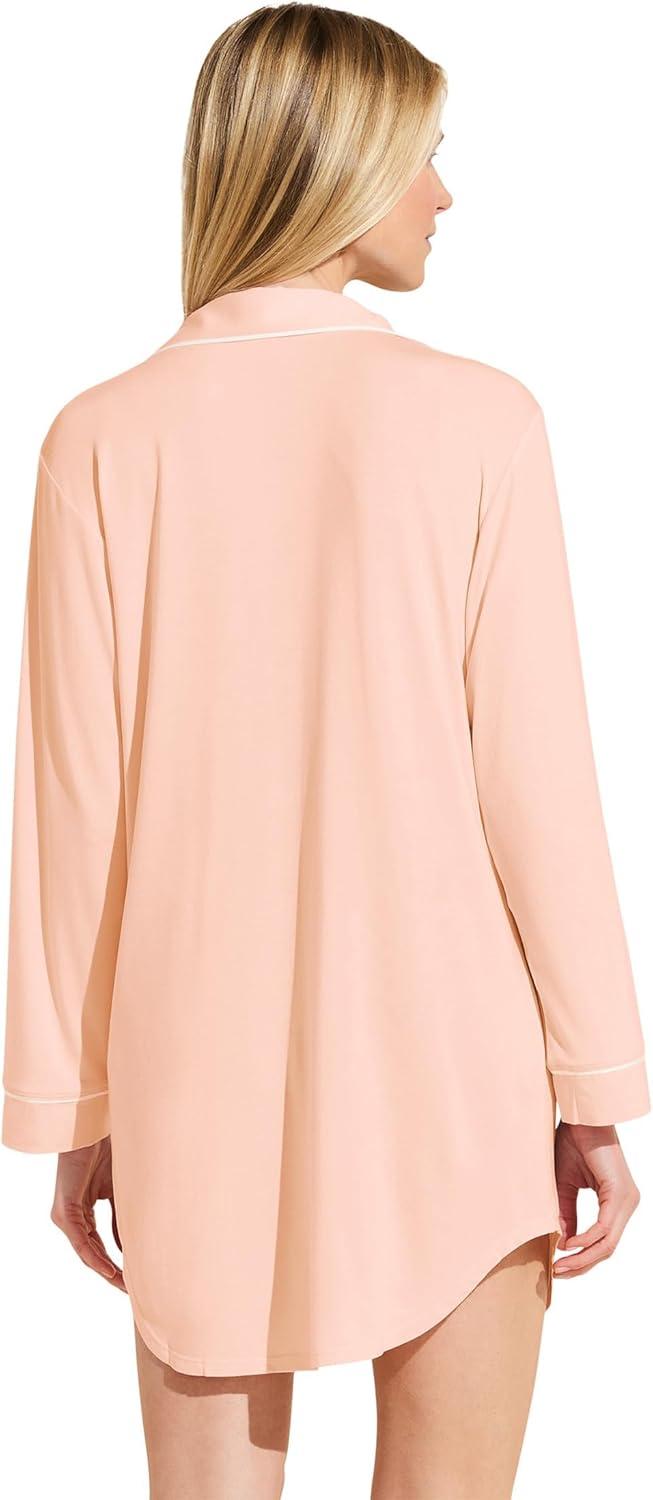 imageEberjey Gisele Classic Womens Pajama SleepshirtPetal Pink
