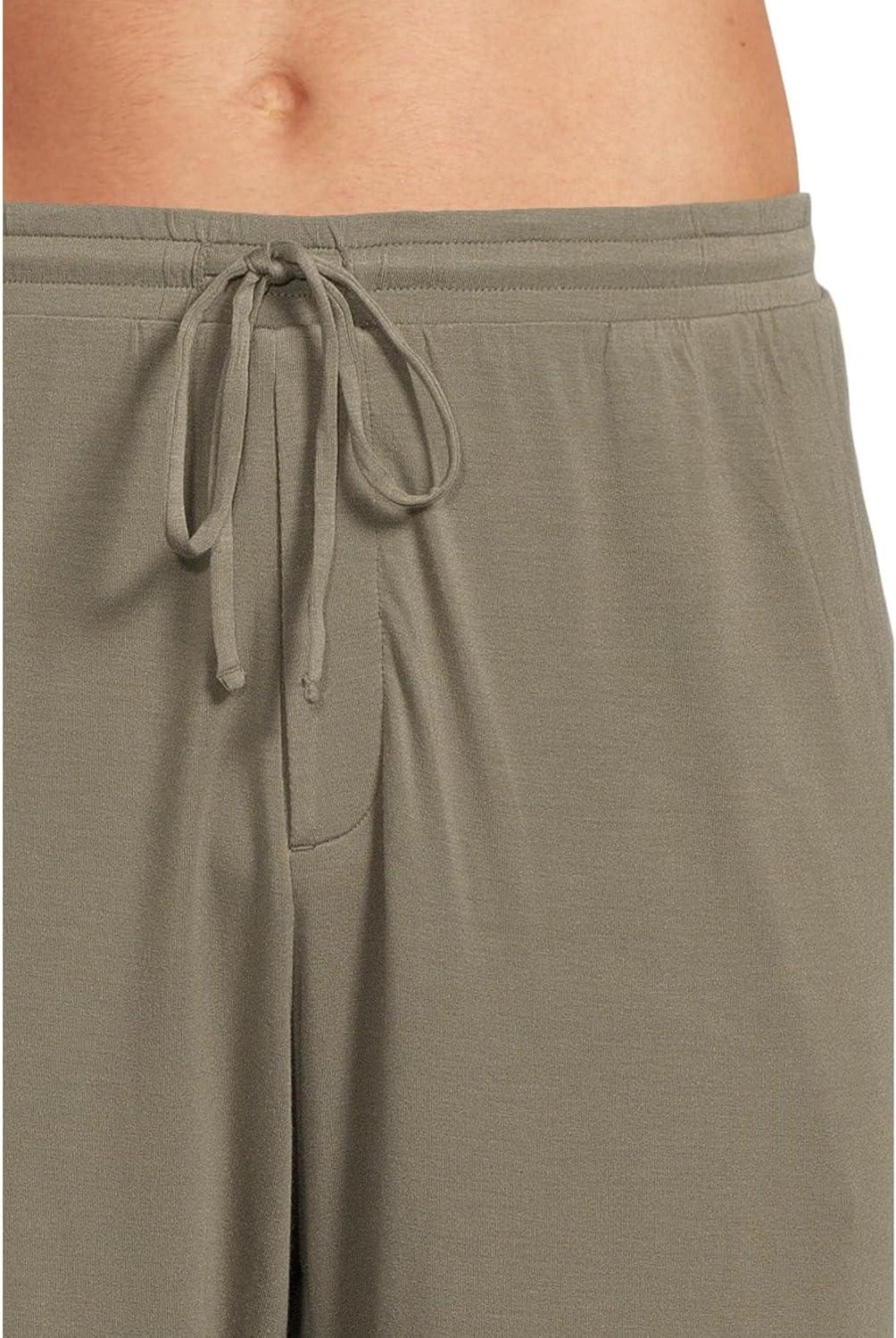 imageEberjey Henry Mens Jersey Modal PJ SetSmokey Olive