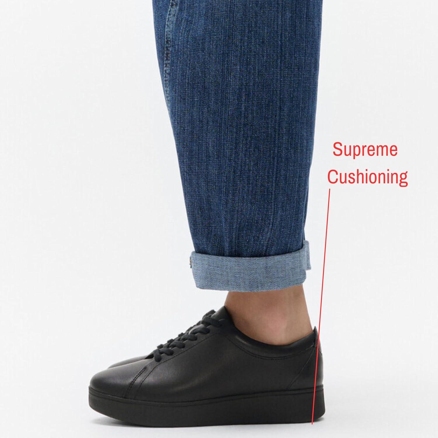 imageFitFlop Rally Leather SneakersAll Black