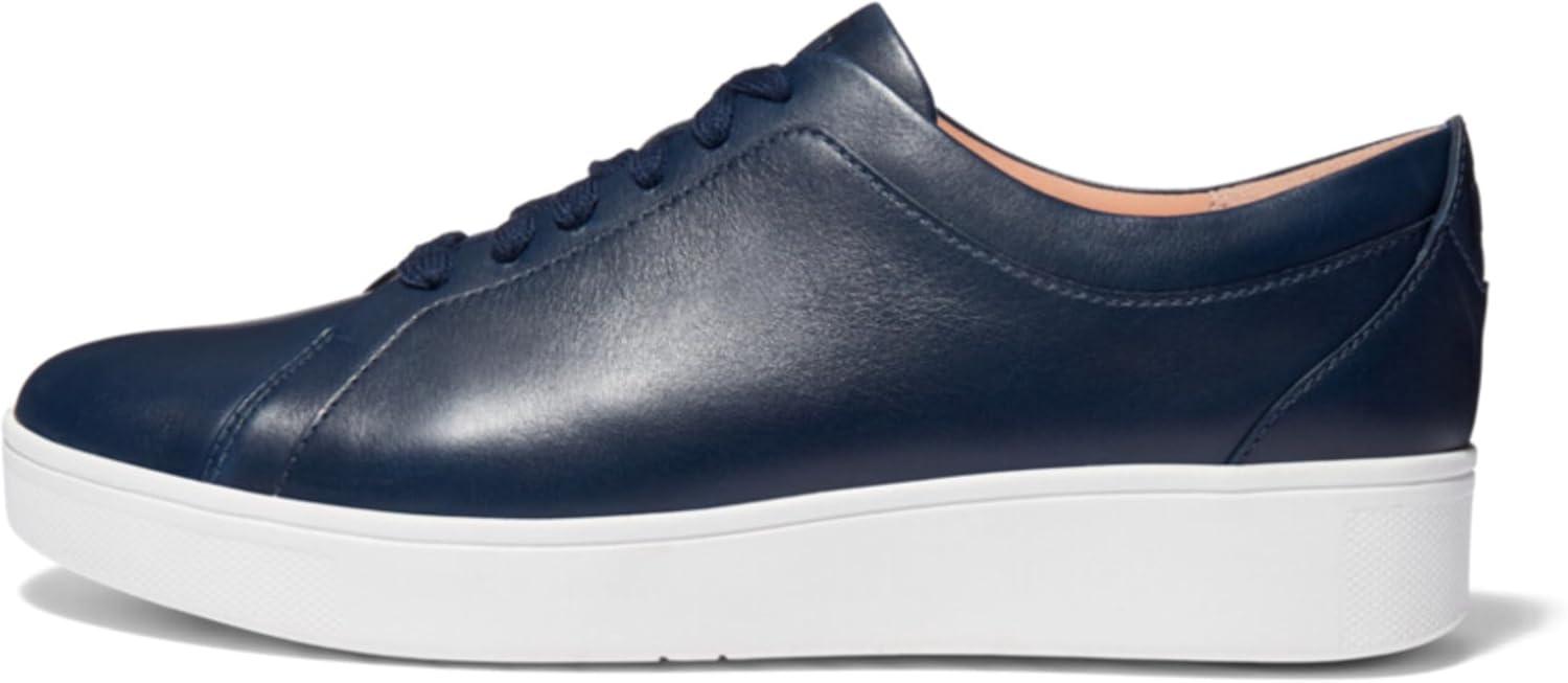 imageFitFlop Rally Leather SneakersMidnight Navy