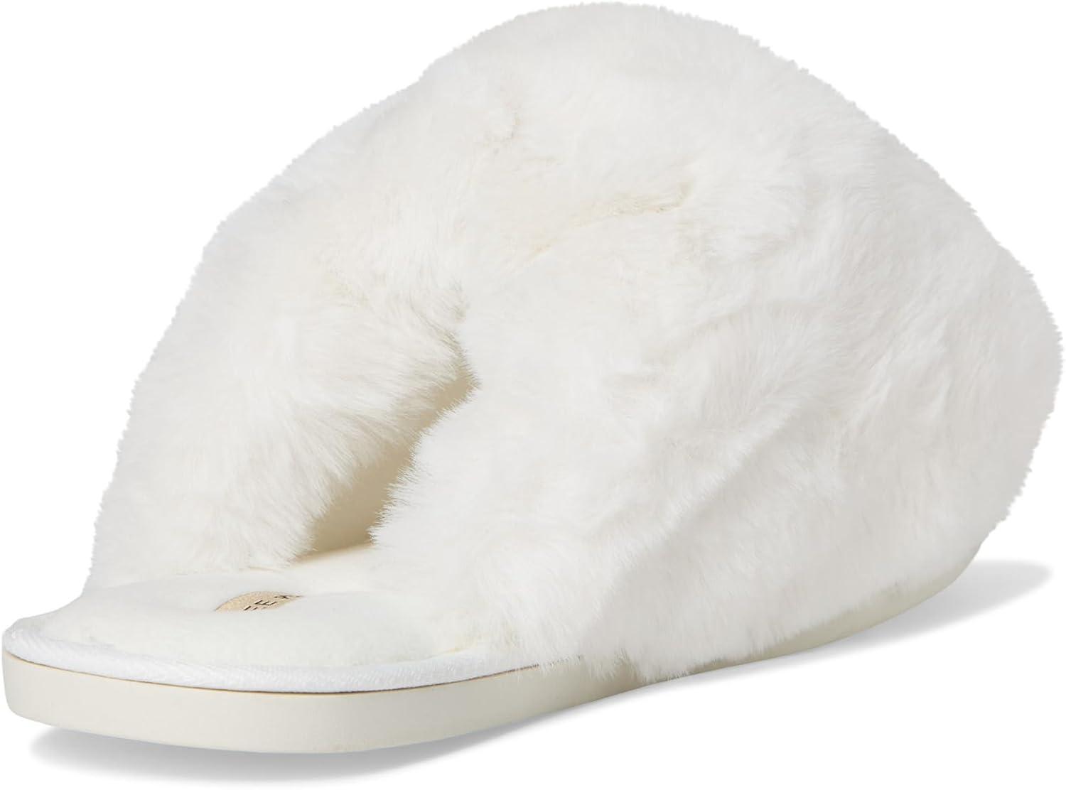 imageFree People Womens Snowball SlippersSnow Faux Fur