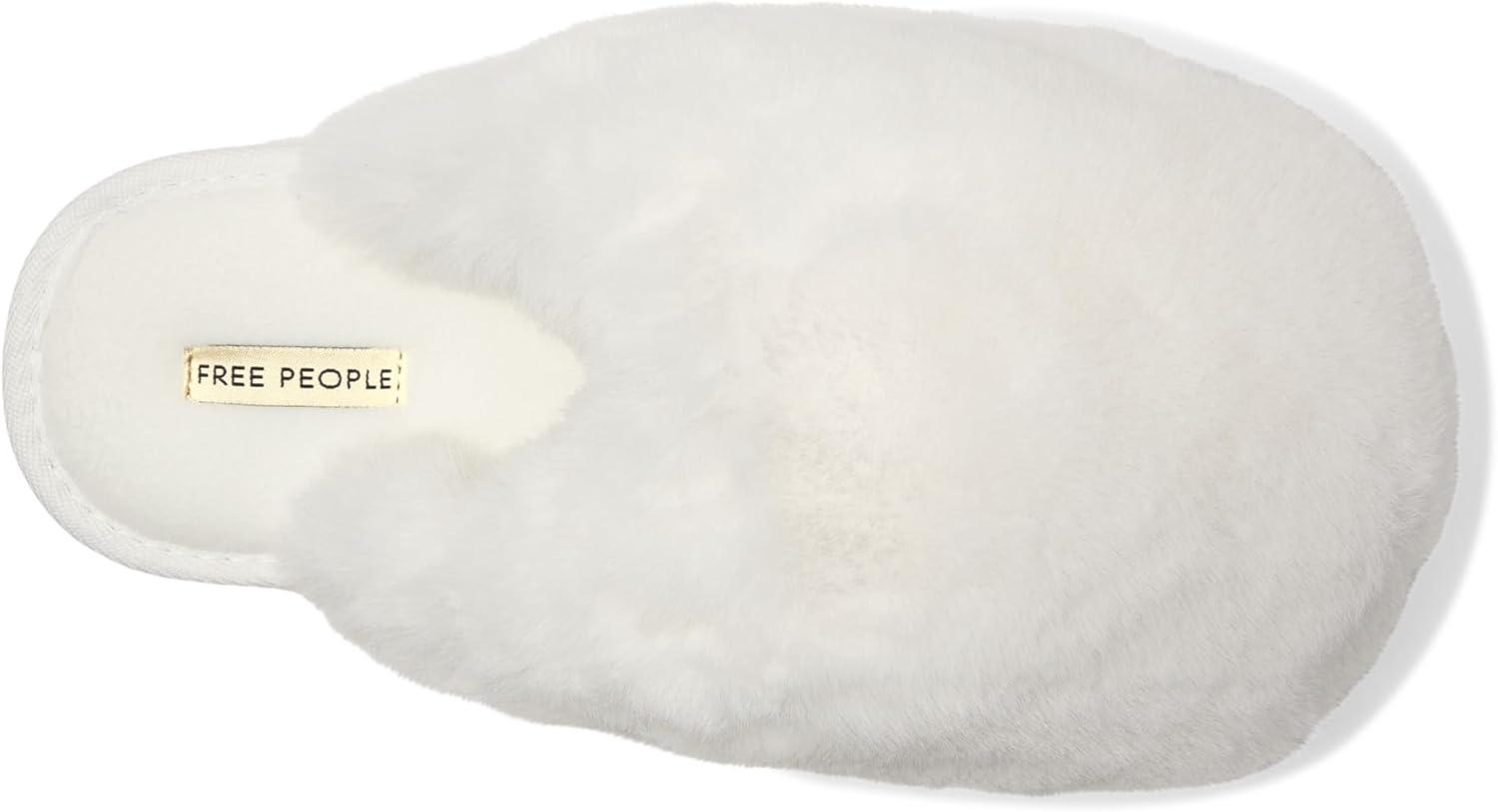imageFree People Womens Snowball SlippersSnow Faux Fur