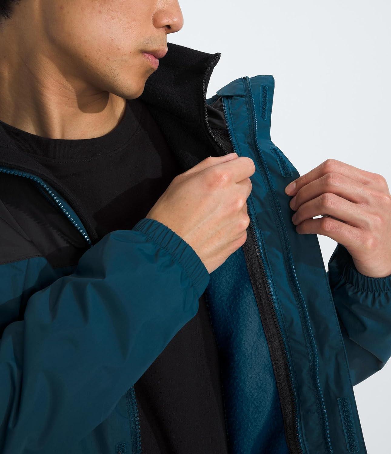 imageTHE NORTH FACE Mens Antora Triclimate PFAS FreeMidnight PetrolTnf Black