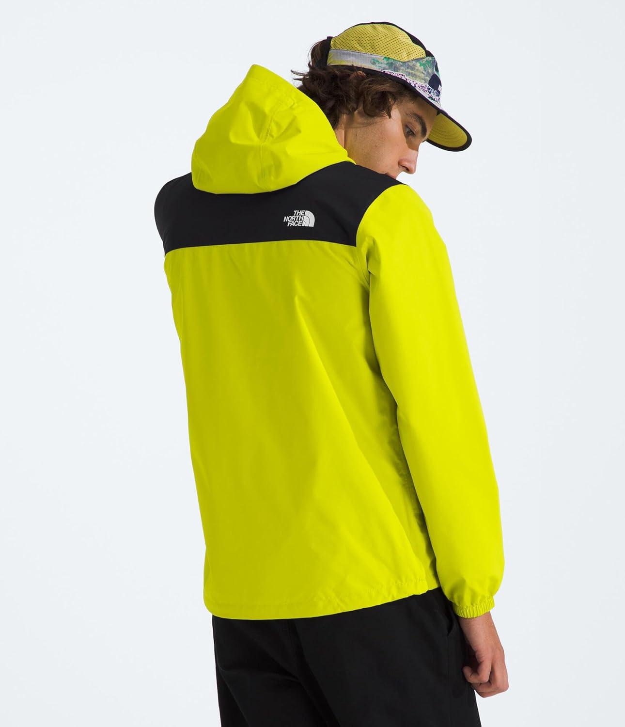 imageThe North Face Mens Antora Waterproof Jacket Standard and Big SizeSulphur Spring GreenTnf Black