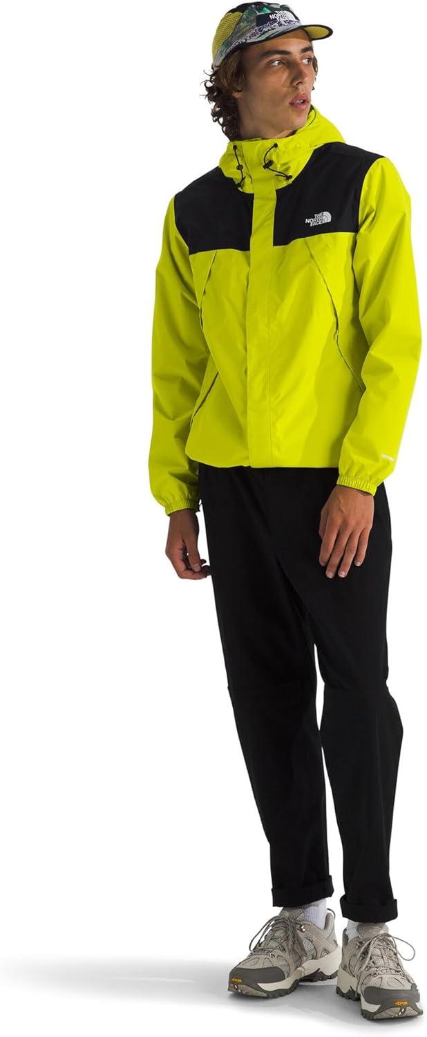 imageThe North Face Mens Antora Waterproof Jacket Standard and Big SizeSulphur Spring GreenTnf Black
