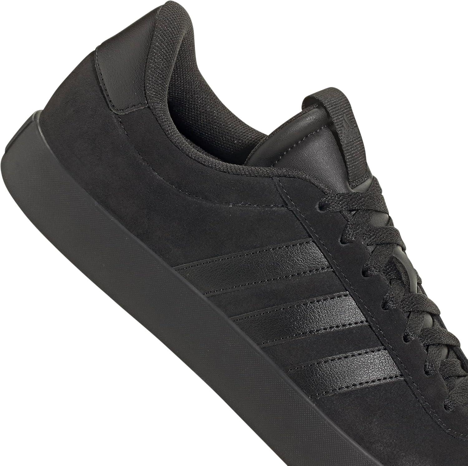 imageadidas Mens VL Court 30 ShoeBlackBlackBlack