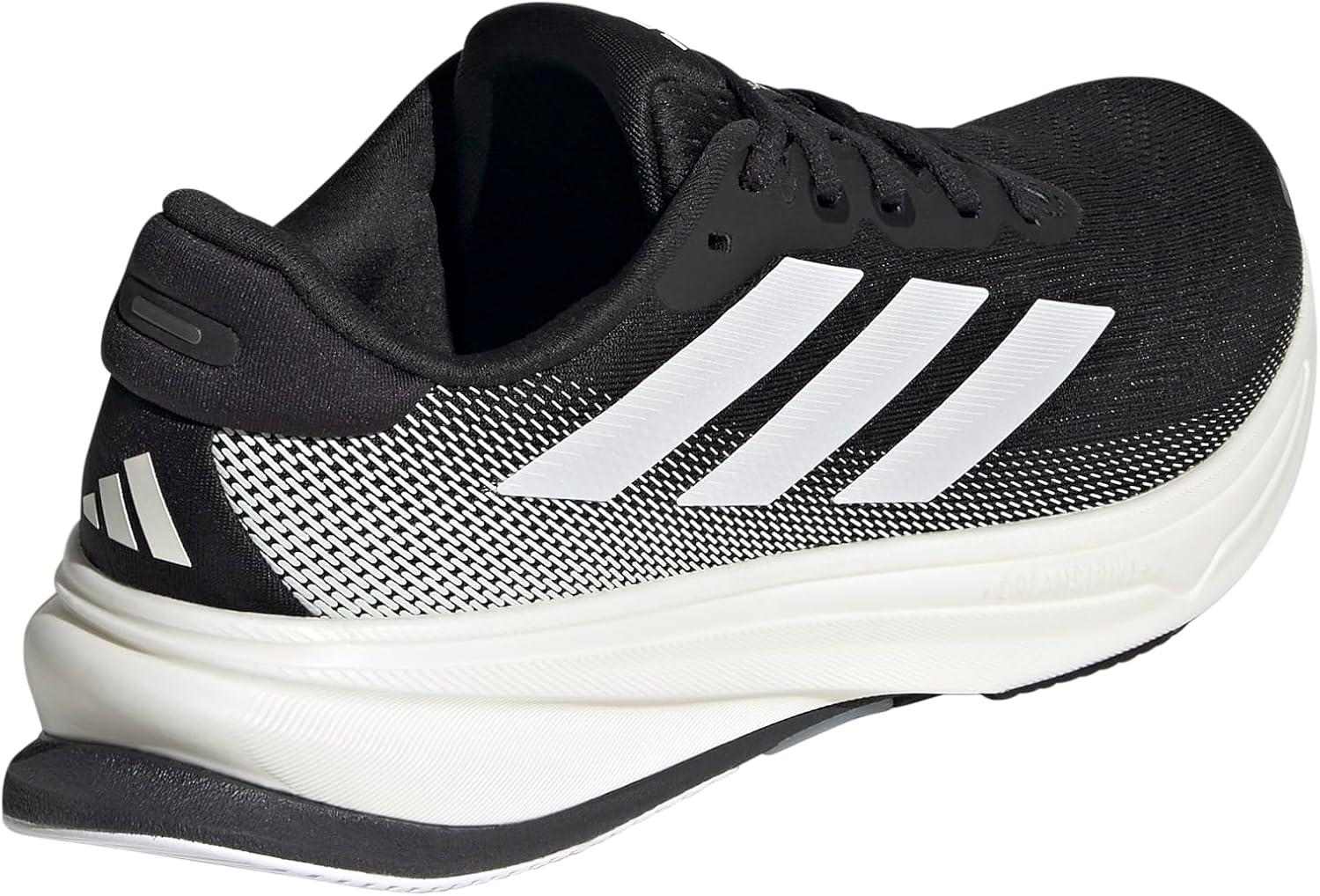 imageadidas Womens Supernova Rise 2 Running ShoesBlackZero MetallicCrystal White