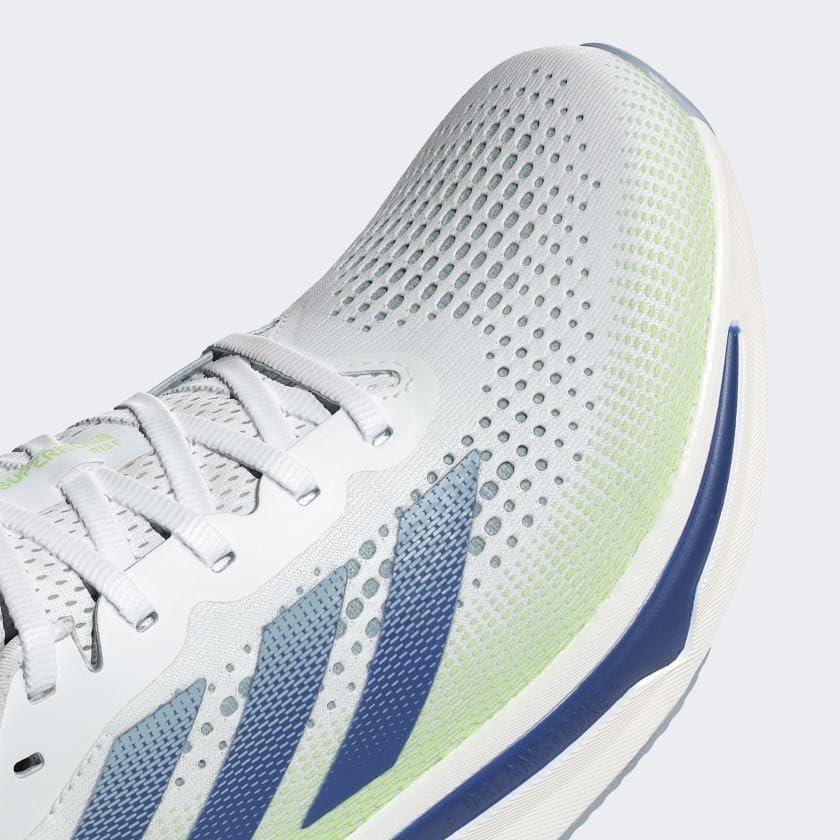 imageadidas Womens Supernova Rise 2 Running ShoesCloud WhiteWonder BlueGreen Spark