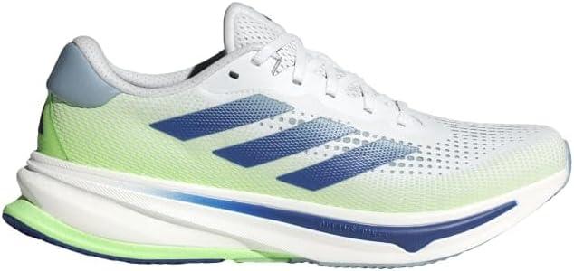 imageadidas Womens Supernova Rise 2 Running ShoesCloud WhiteWonder BlueGreen Spark