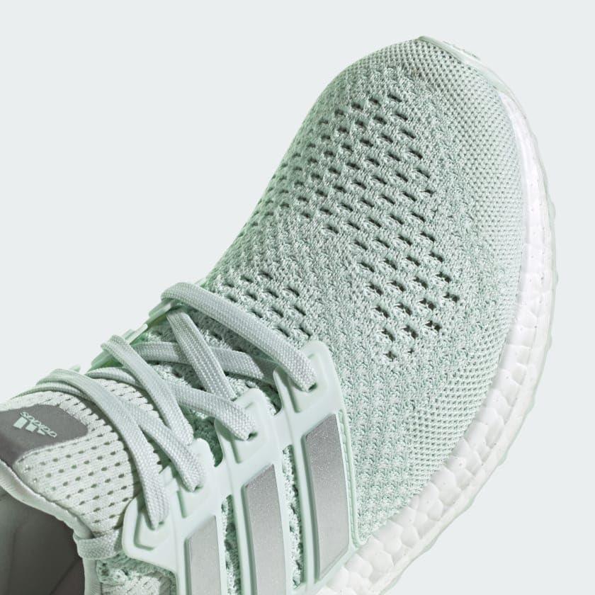 imageadidas Womens Ultraboost 10 Sustain SneakerCrystal JadeSilver MetallicLinen Green