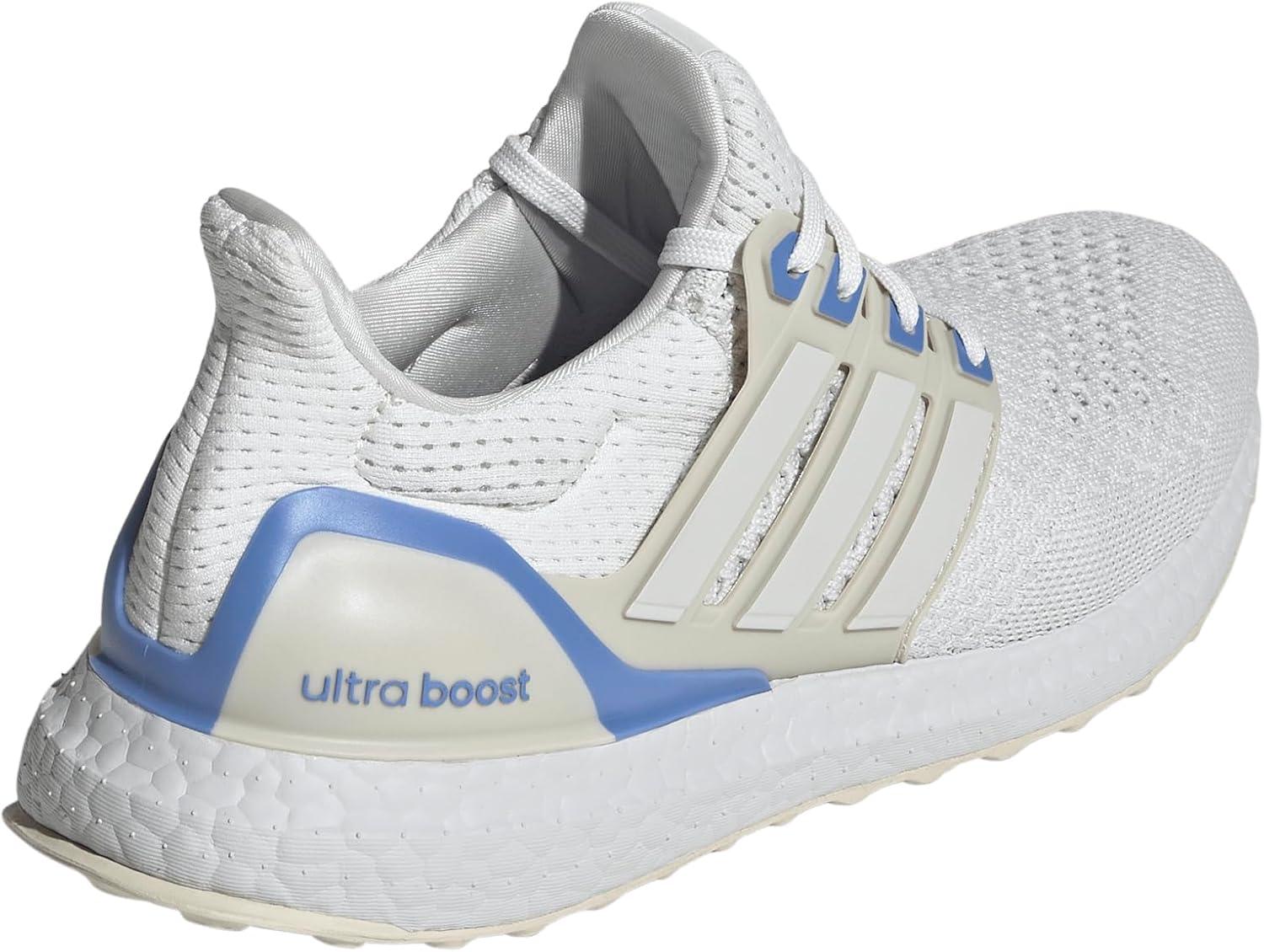 imageadidas Womens Ultraboost 10 Sustain SneakerCrystal WhiteCrystal WhitePowder Yellow