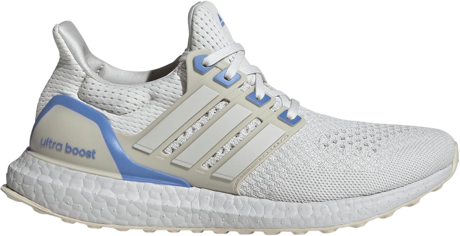 imageadidas Womens Ultraboost 10 Sustain SneakerCrystal WhiteCrystal WhitePowder Yellow