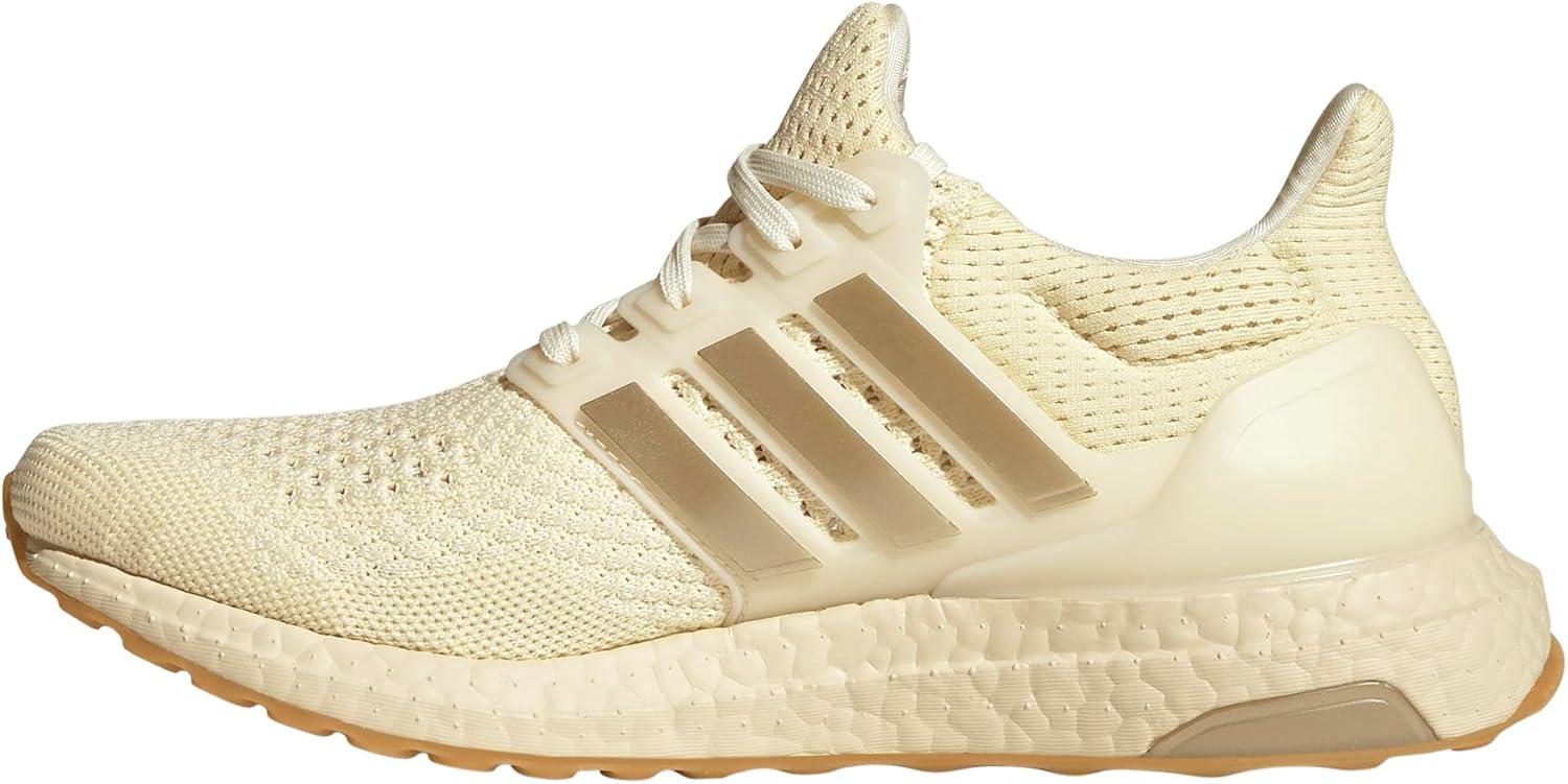 imageadidas Womens Ultraboost 10 Sustain SneakerOff WhiteCyber MetallicWarm Vanilla