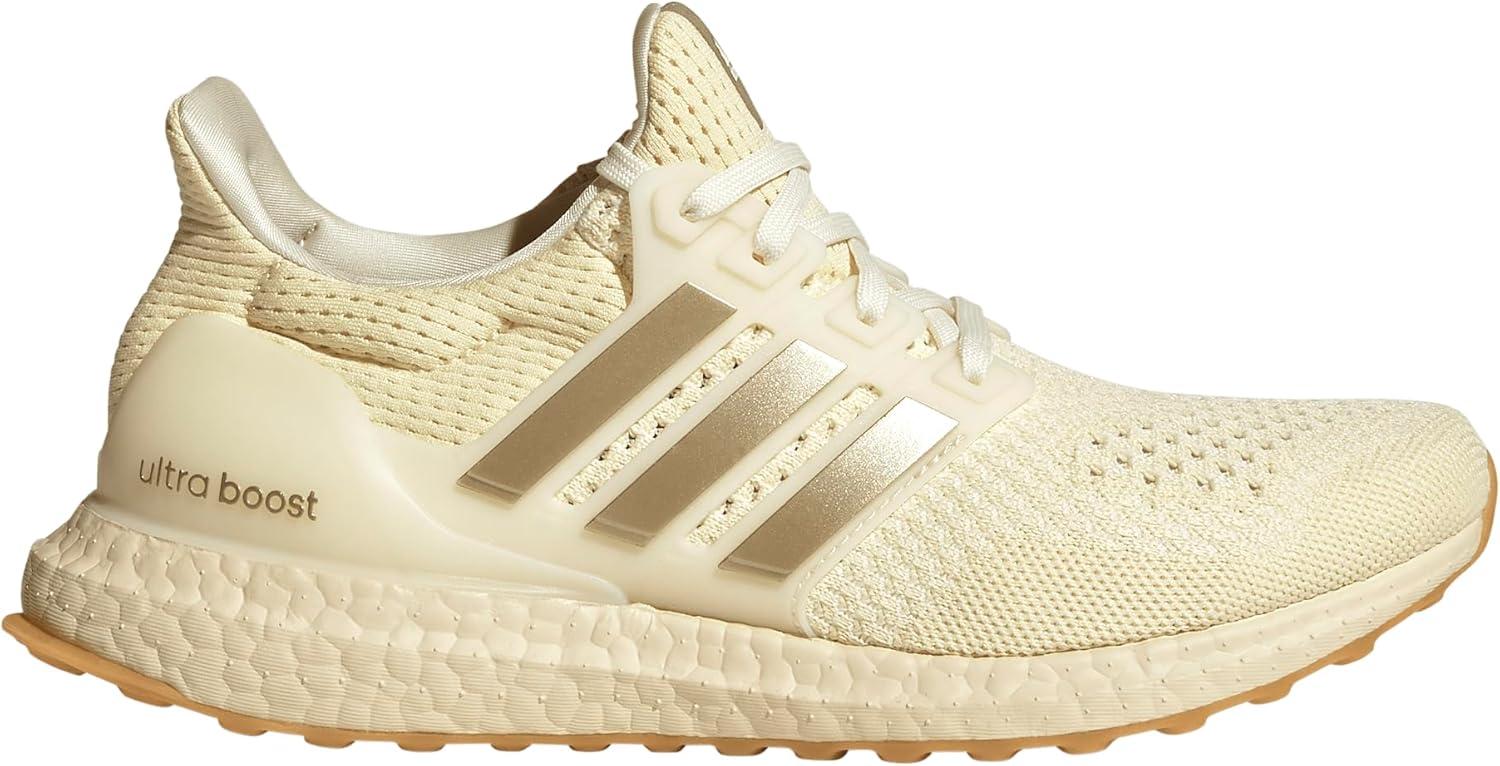 imageadidas Womens Ultraboost 10 Sustain SneakerOff WhiteCyber MetallicWarm Vanilla