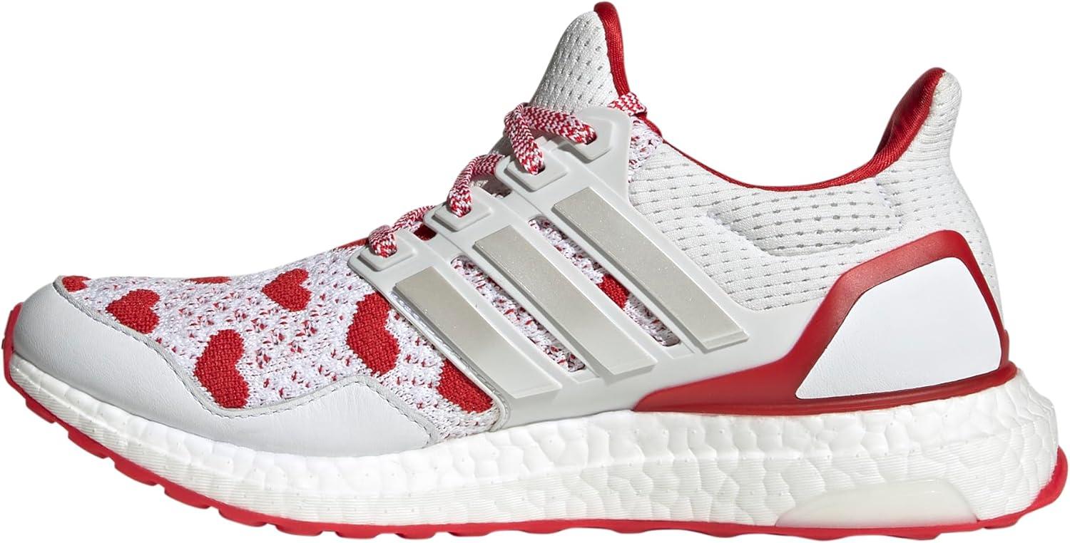 imageadidas Womens Ultraboost 10 Sustain SneakerWhiteZero MetallicBetter Scarlet