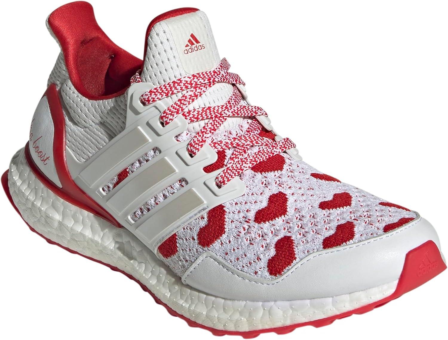 imageadidas Womens Ultraboost 10 Sustain SneakerWhiteZero MetallicBetter Scarlet