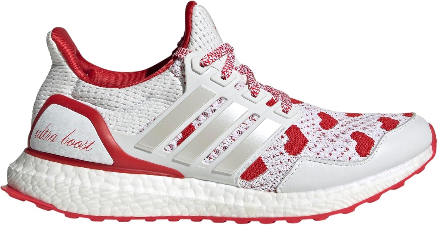 imageadidas Womens Ultraboost 10 Sustain SneakerWhiteZero MetallicBetter Scarlet