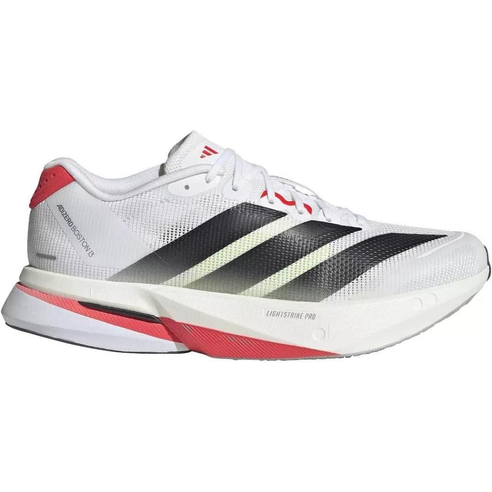 imageAdidas Womens Adizero Boston 13 Running Shoes SneakerWhiteBlackLucid Red