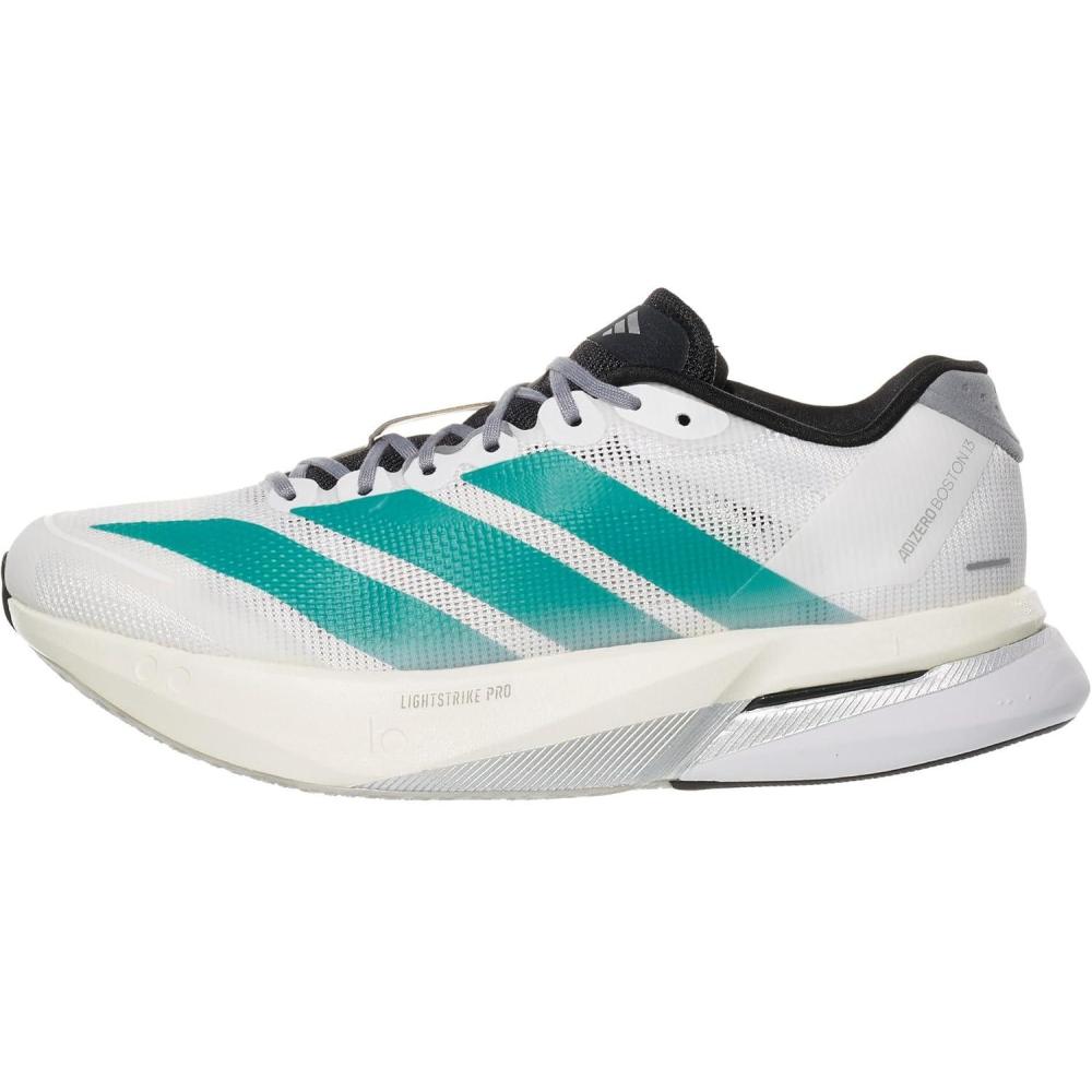 imageAdidas Womens Adizero Boston 13 Running Shoes SneakerWhitePure TealGrey