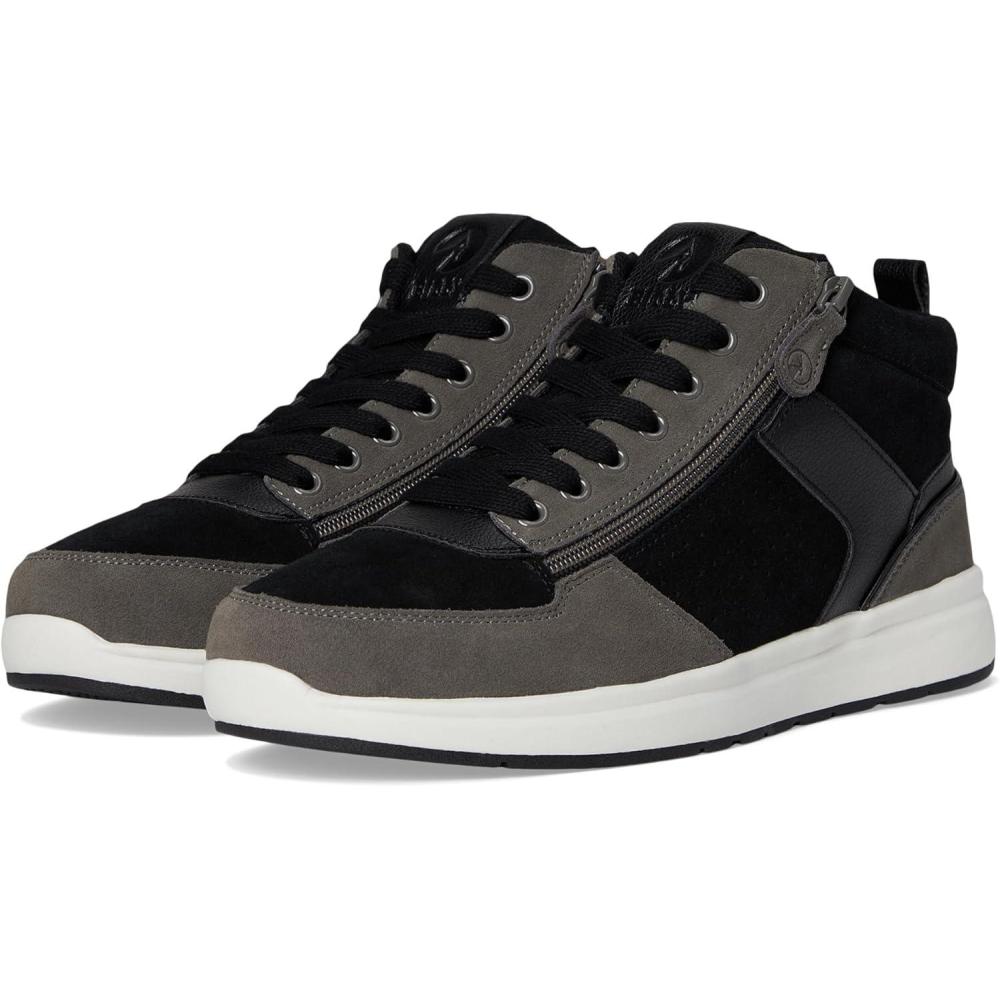 imageBILLY Footwear Mens Comfort Dz High SneakerBlackBlackCharcoal