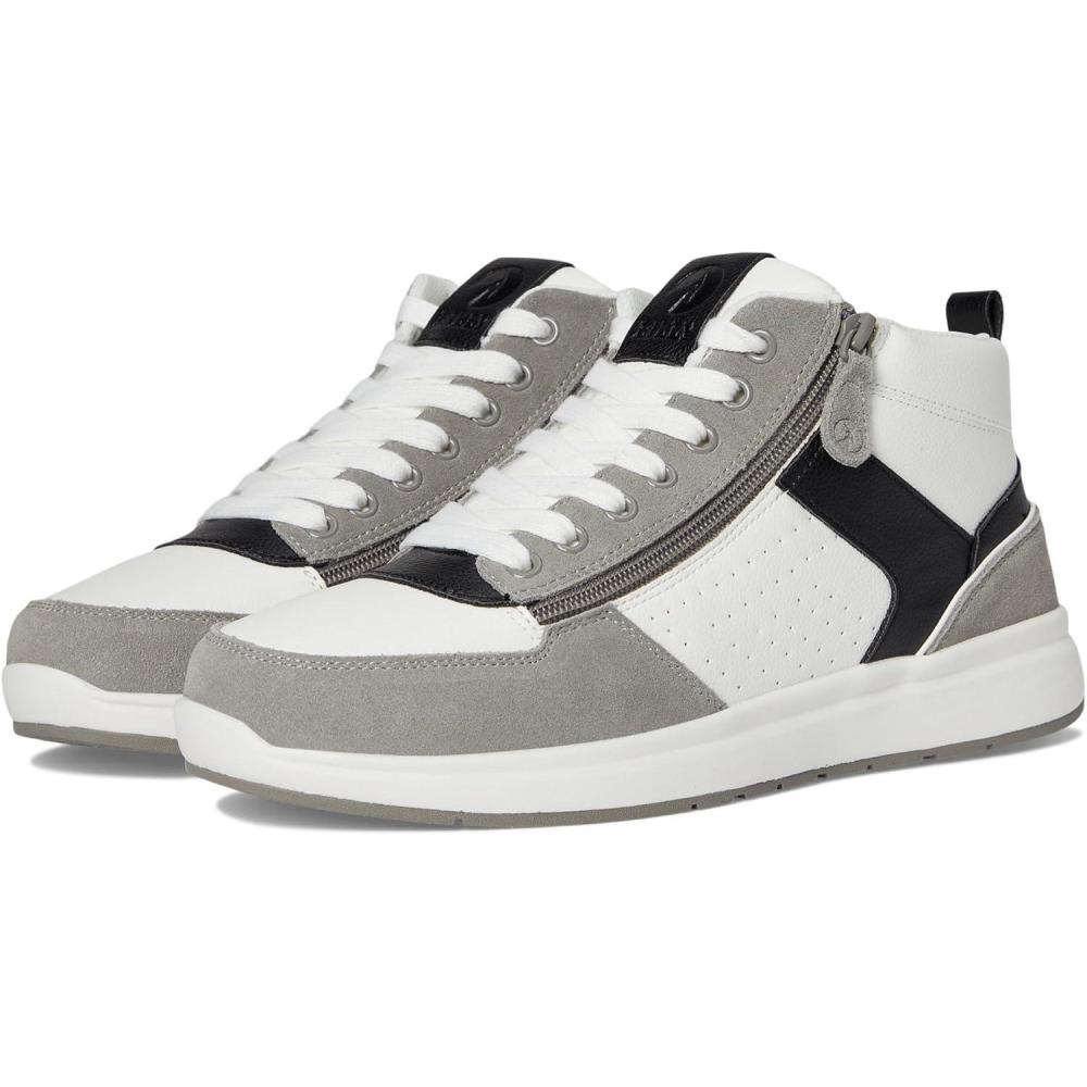 imageBILLY Footwear Mens Comfort Dz High SneakerWhiteBlackGrey