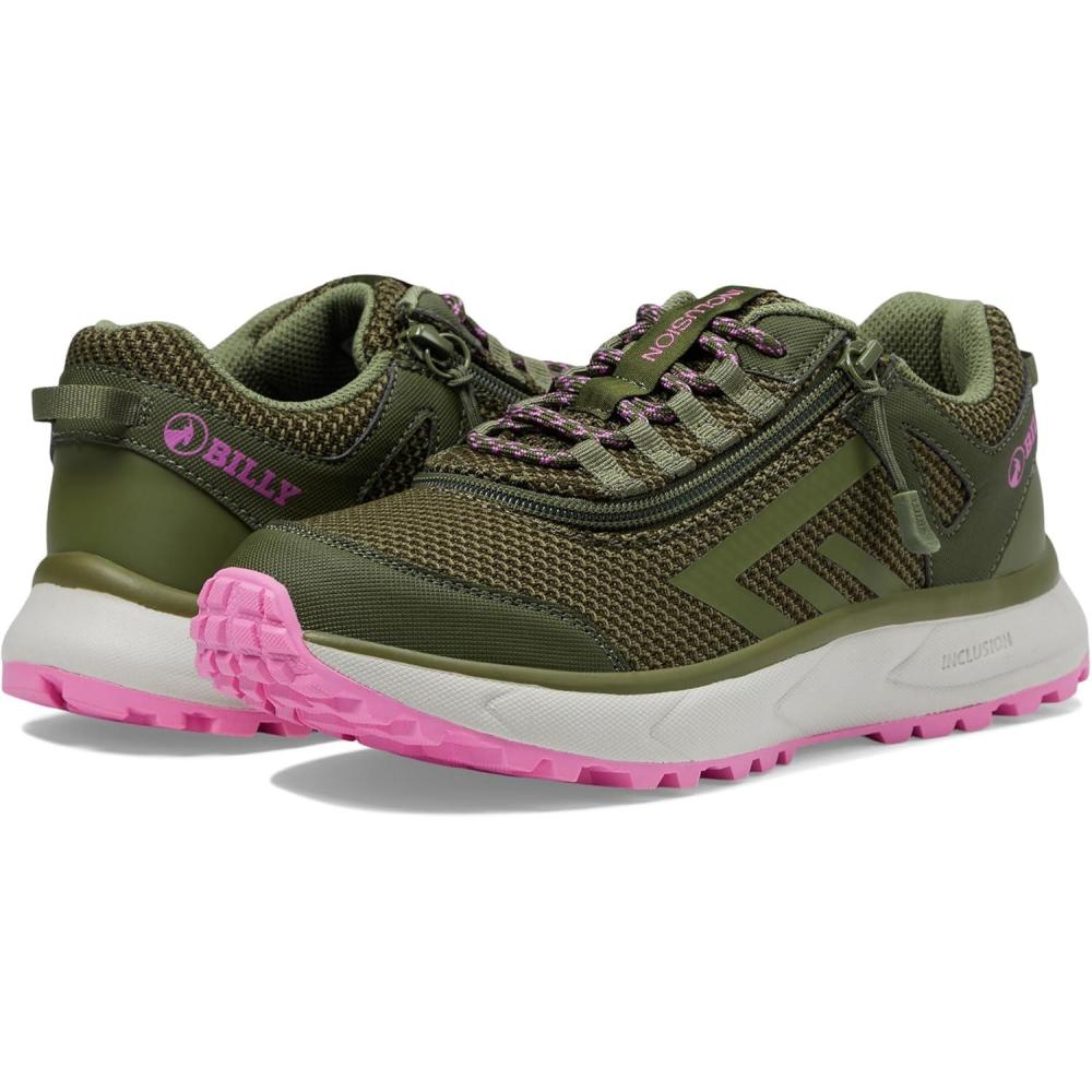 imageBILLY Footwear Womens Billy Inclusion Trail Walking ShoeOlivePink