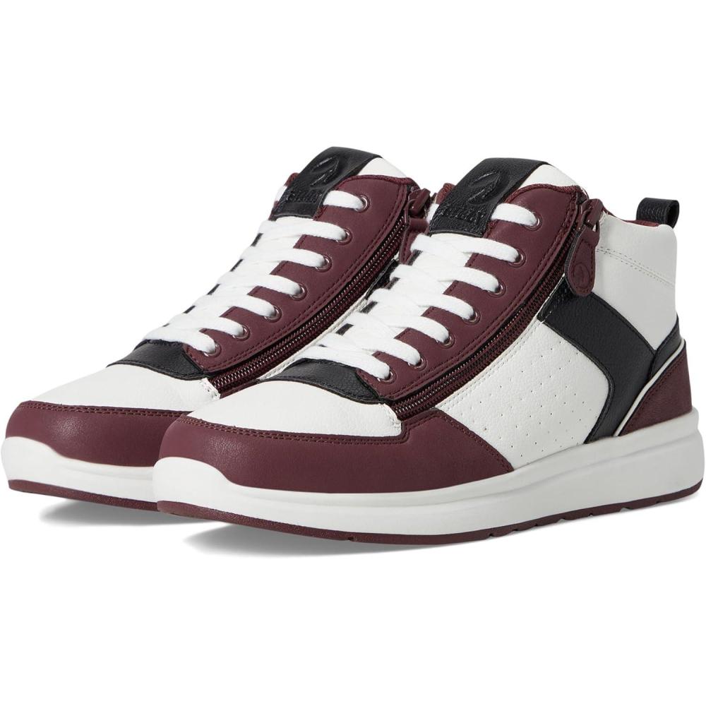 imageBILLY Footwear Womens Comfort Dz High SneakerWhiteWineBlack