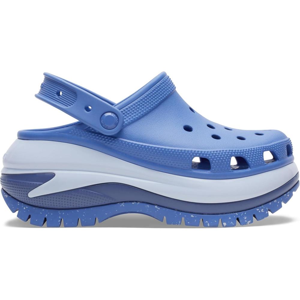 imageCrocs Unisex Adult Mega Crush ClogsElemental Blue