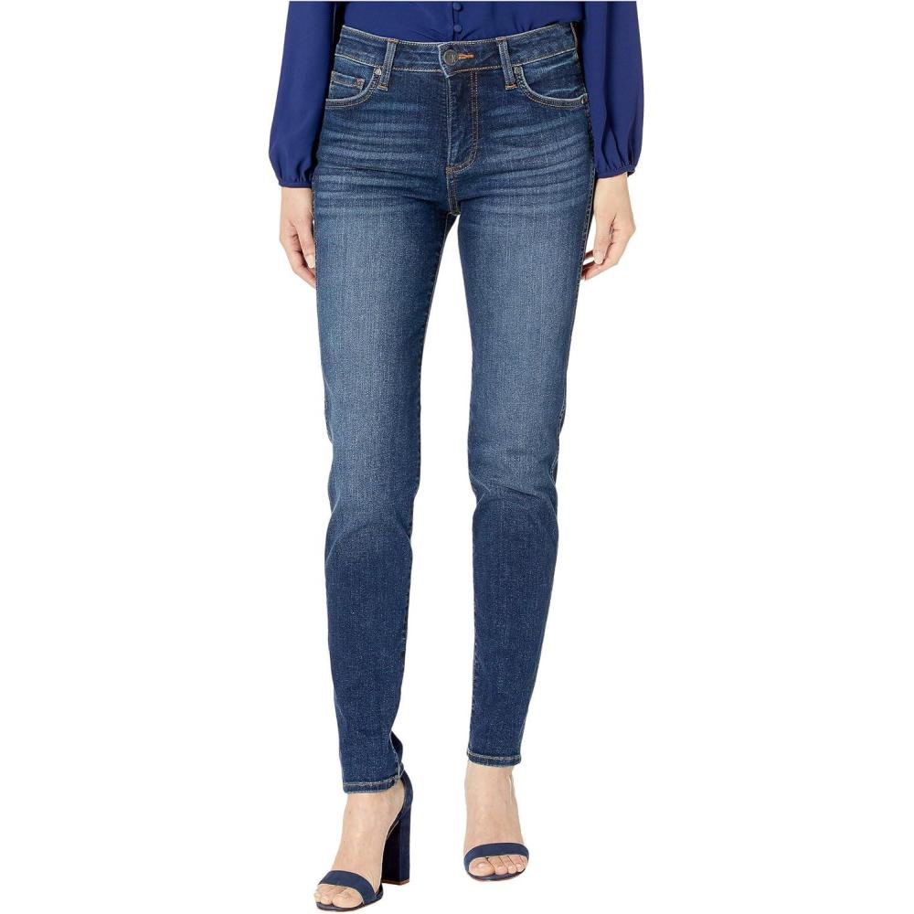 imageKUT from the Kloth Diana Skinny Jeans Jeans for Women Cotton Blend Fabric Contrast TopstitchingBusy Wash