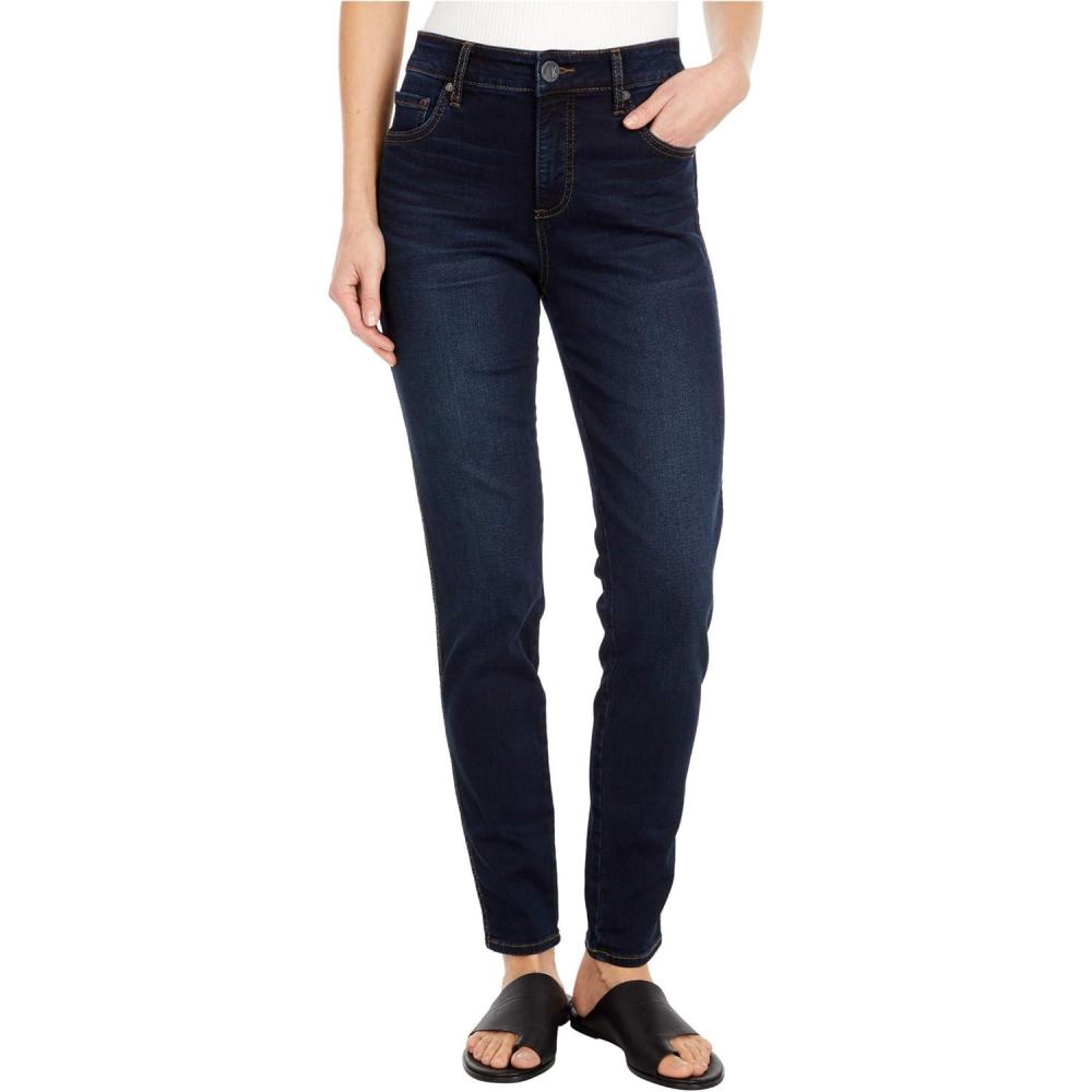 imageKUT from the Kloth Diana Skinny Jeans Jeans for Women Cotton Blend Fabric Contrast TopstitchingInitiative Wash