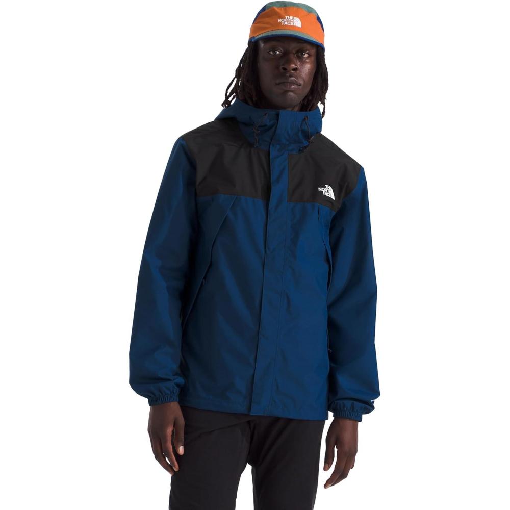 imageThe North Face Mens Antora Waterproof Jacket Standard and Big SizeEstate BlueTnf Black
