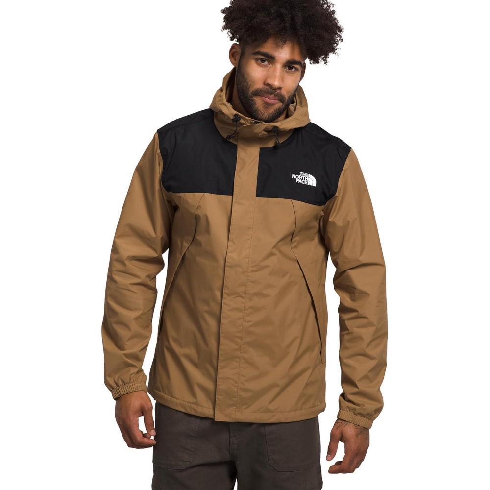 imageThe North Face Mens Antora Waterproof Jacket Standard and Big SizeUtility BrownTnf Blacknpf