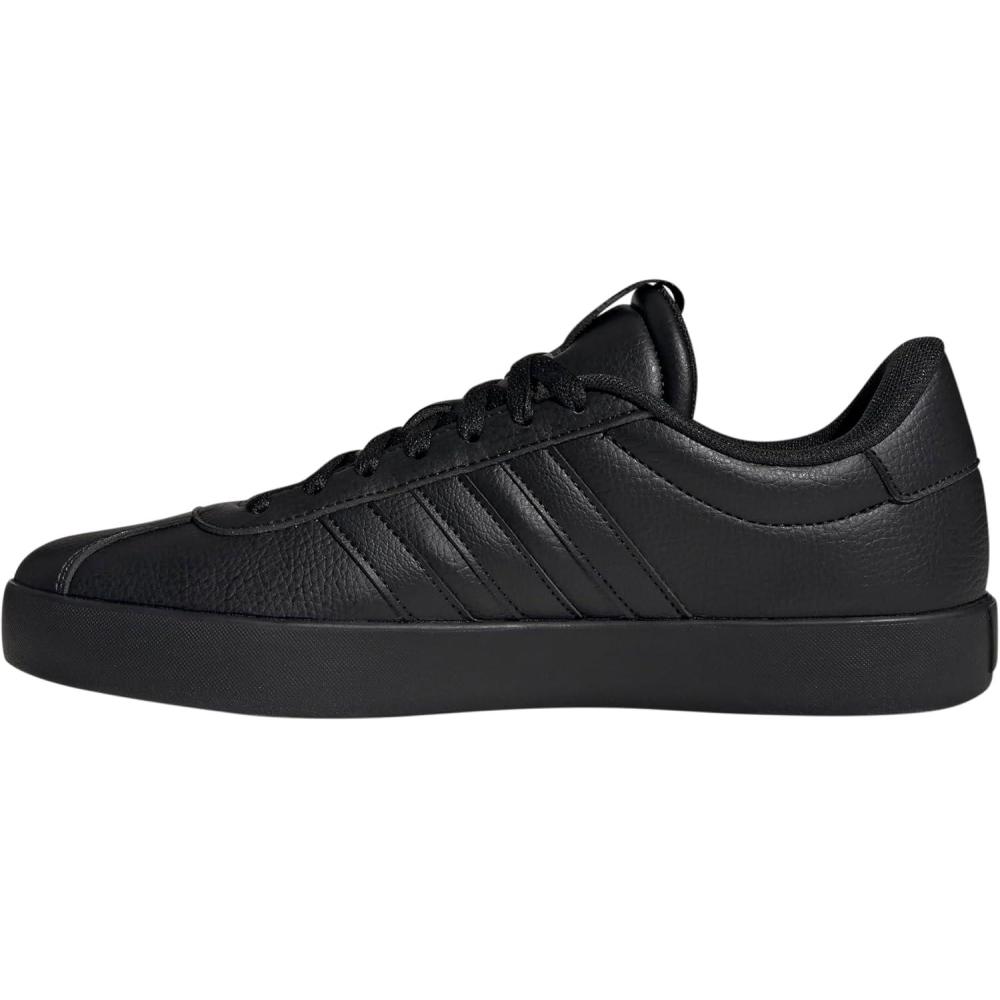 imageadidas Mens VL Court 30 ShoeBlackBlackGold Metallic