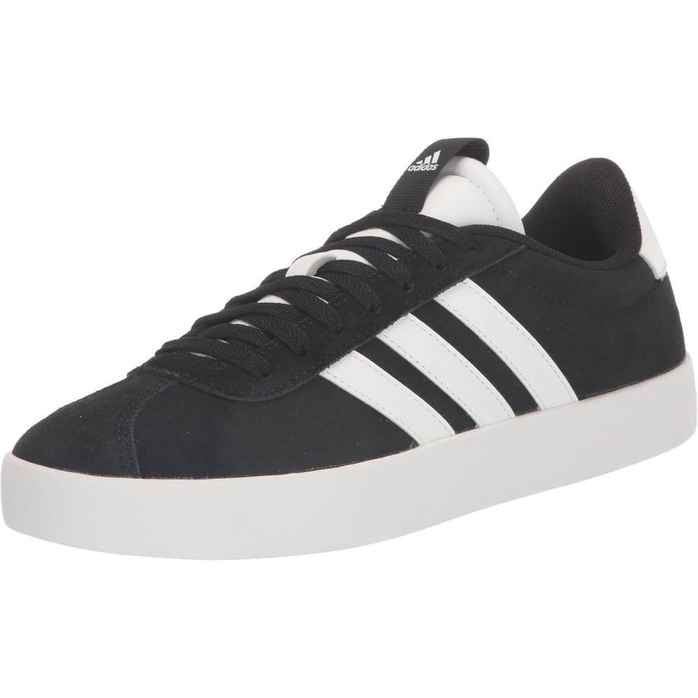 imageadidas Mens VL Court 30 ShoeBlackWhiteBlack